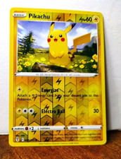 POKEMON PIKACHU 049/203 REVERSE HOLO EVOLVING SKIES LP-NM