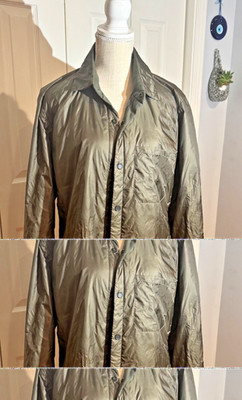 Apolis Transit Issue: Shirt Jacket Olive Mens size Medium