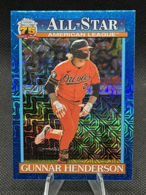 2026 Topps Series 2 Silver Pack Gunnar Henderson  Blue Mojo 16/150 Orioles