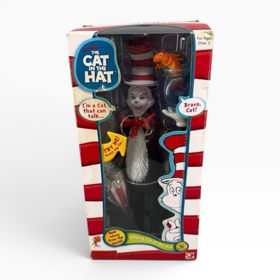 Dr. Seuss From the Movie The Cat in the Hat Talking Action Figure - New