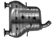 Exhaust Muffler Assembly AP Exhaust 30129 fits 2011 Jeep Grand Cherokee