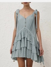 ZIMMERMANN RHIANNON DRESS size 0 NEW2025 RRP $895
