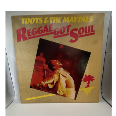 Toots & The Maytals 12'' Vinyl LP Reggae Got Soul Reggae Island ILPS 9374 1976