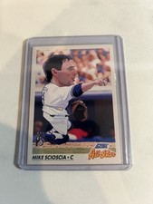 Score 1992 Mike Scioscia #782 All-Star Los Angeles Dodgers Baseball MLB