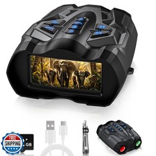 BUSHBINOC Night Vision Goggles, Night Vision Binoculars for Adult