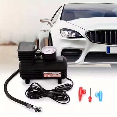 12V Heavy Duty Portable 250PSI Car Tyre Auto Tire Inflator Pump Air Compressor