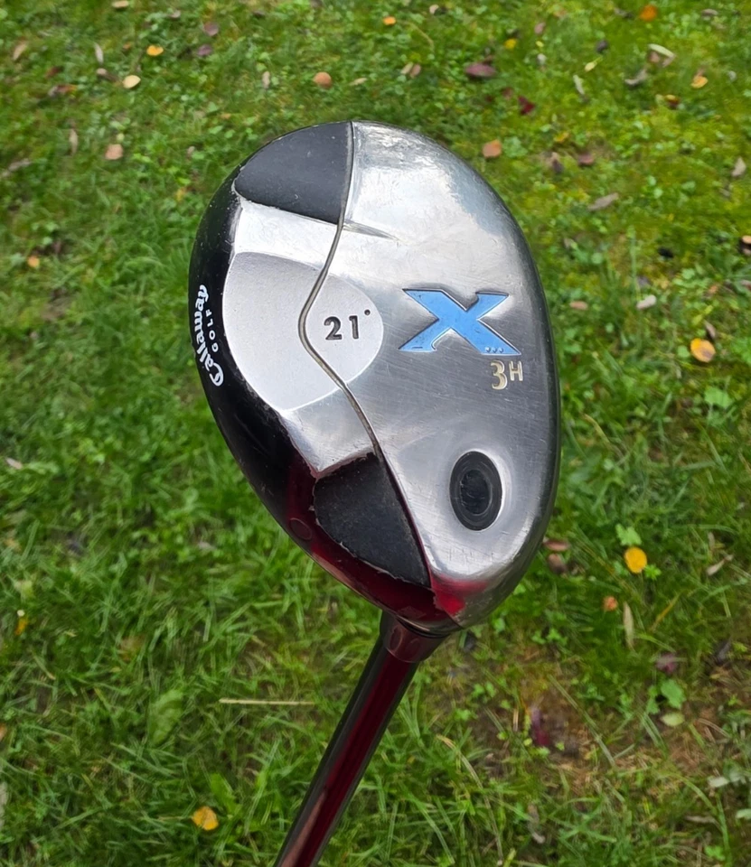 Callaway X Hybrid 3 - 21 Grad - Damenschläger W Flex - Guter Zustand - Schnäppch