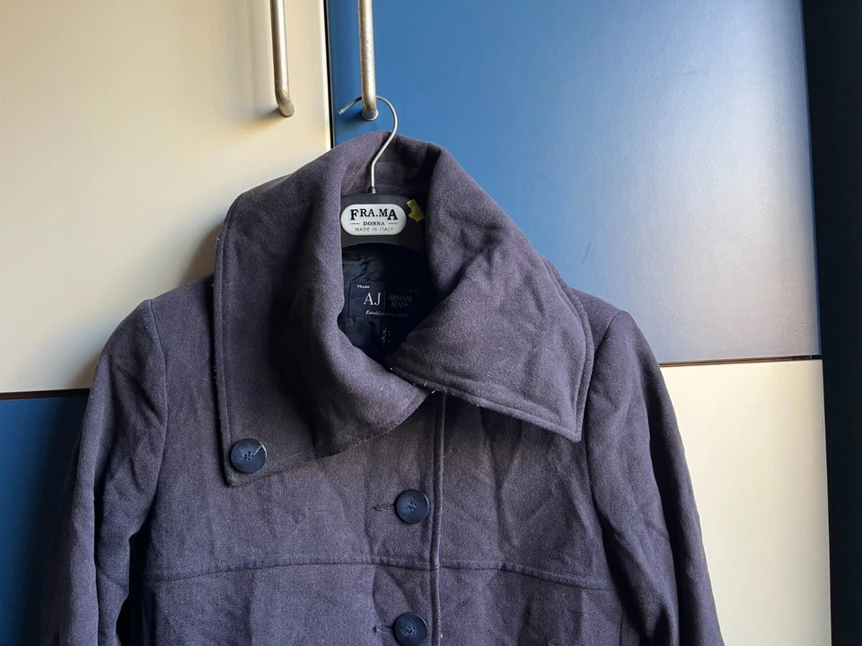 GIUBBOTTO ARMANI GIACCA GIUBBINO CAPPOTTO UOMO MAN BLU BLUE - Immagine 2 di 4