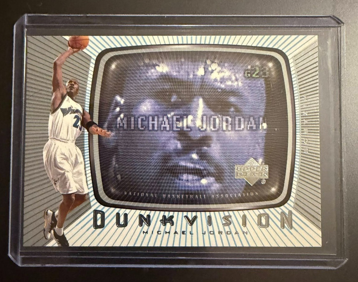 2002 Upper Deck - Dunkvision Michael Jordan #DV1