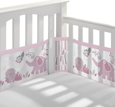 Breathable Baby Mesh Liner For Full Size Cribs, Best Friends, 3mm Liner