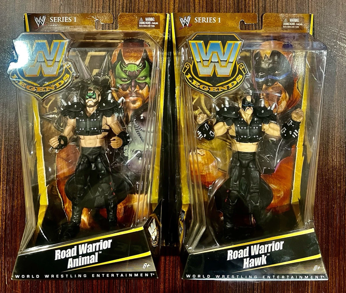 ロードウォリアーズ プロレスフィギュア WWE WWF リージョンオブ