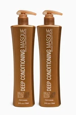 Brazilian Blowout Deep Conditioning Masque Professional 24oz 710ml – Pack of 2