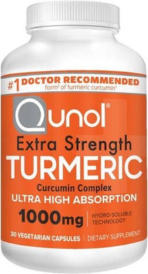 Qunol Kurkuma Curcumin Komplex 1000mg Kapseln 30 Stück