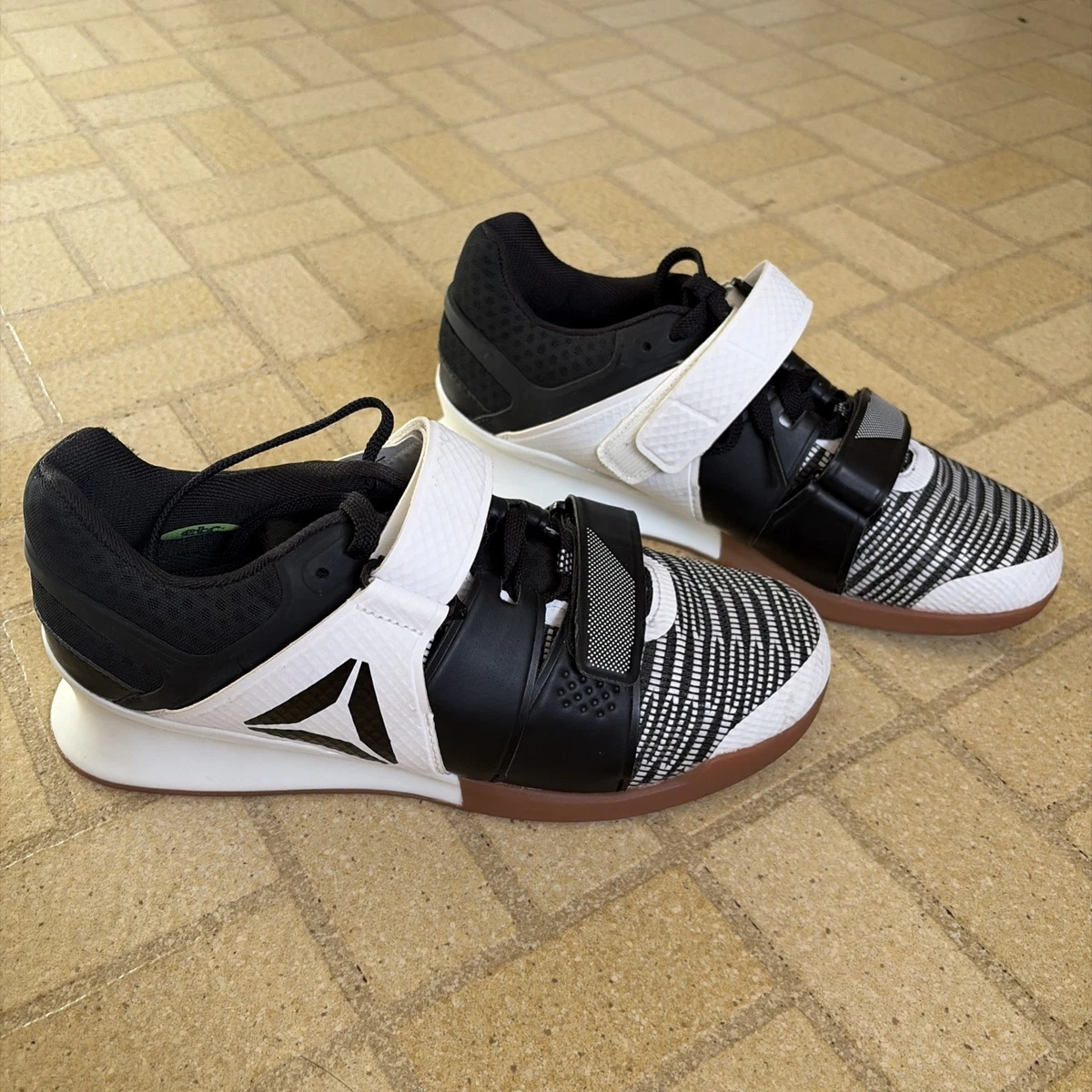 Reebok Legacy Lifter White Black | eBay