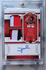 2023-24 Panini National Treasures - Bilal Coulibaly /25 SSP (AU MEM RC) Wizards