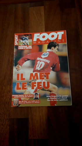 SPORT/FUSS MAGAZIN 27. NOVEMBER 1996 BASEGGIO, KRUPNIKOVIC, THYS, MEDVED, RWDM