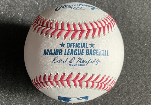Riley Adams ""Sweet Spot"" AUTOGRAFATA (Manfred) ROMLB Washington Nationals - Foto 6 di 6