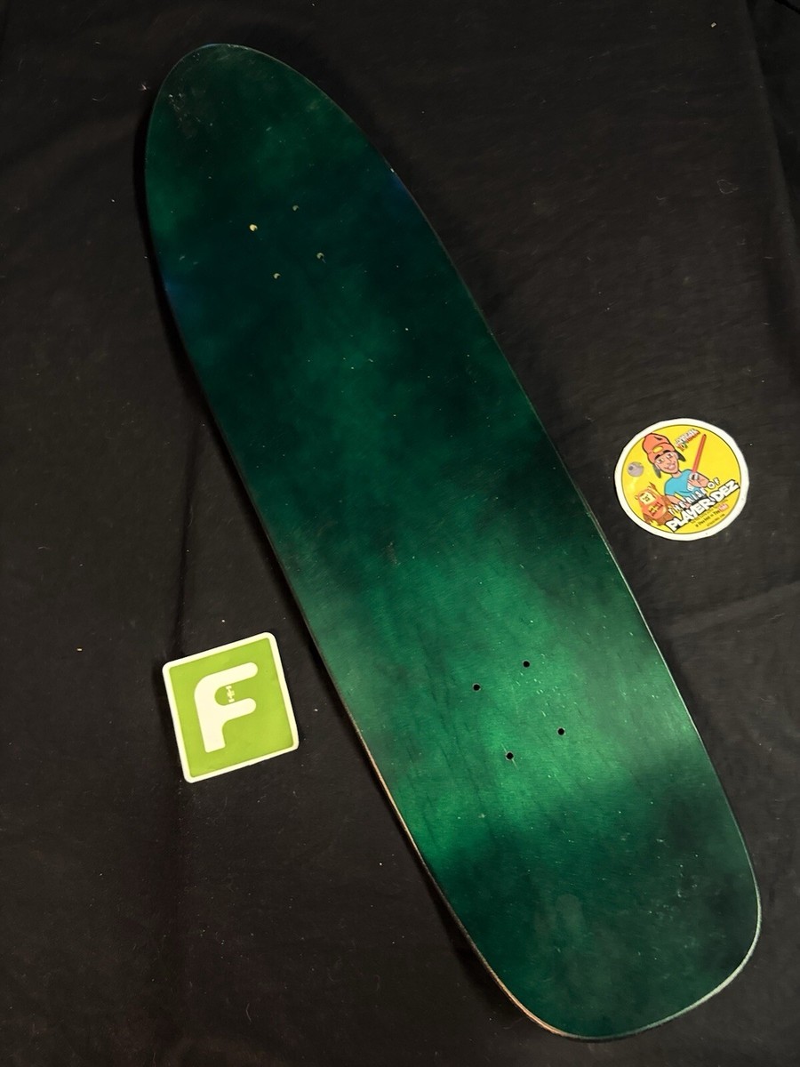 RARE Z-Flex Jay Adams Classic Green Shaped Skateboard Deck