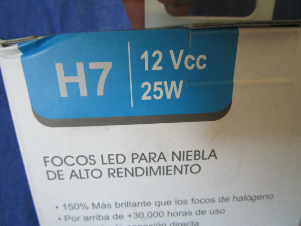 PAIR Pilot Automotive LED Fog Light Bulbs PL-H7 Foto 4 de 4