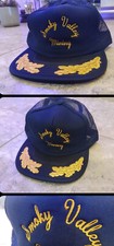 Smoky Valley Mining Vintage Black Trucker Cap Hat Made In USA