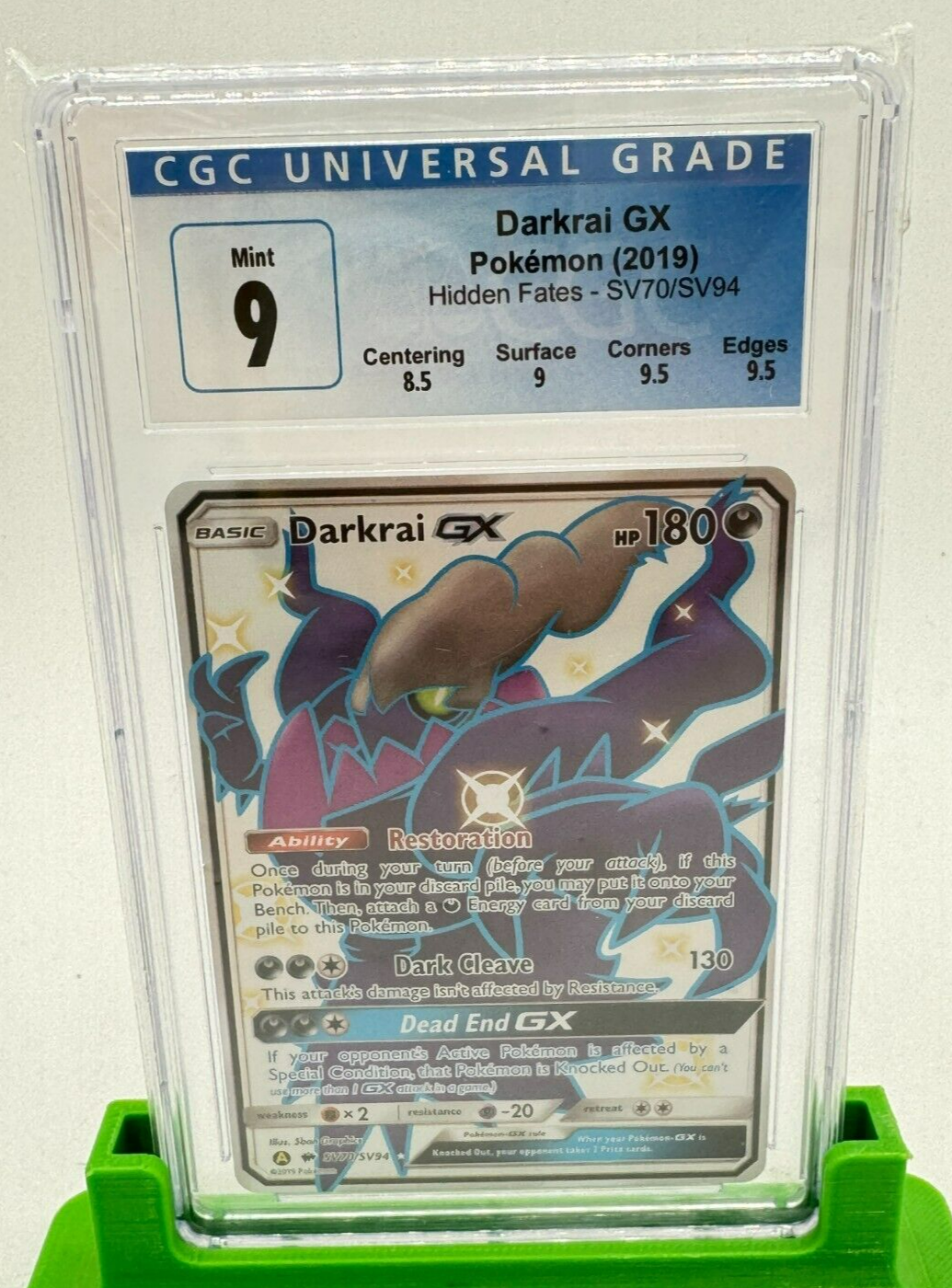 hidden fates shiny darkrai card