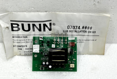 CONTROL PRODUCTS INC BUNN-0-MATIC 07074 PCB