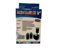 Black Ink Cartridge Refill Box Kit for HP 60/61/62/63/64/65/XL Cartridge
