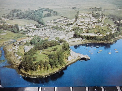 PORTREE AERIAL SKYE VINTAGE POSTCARD P20 pkt A -- - - 第 2/3 張圖片