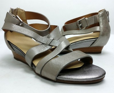 sofft metallic sandals