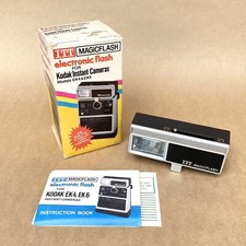 ITT Magicflash Electric Flash For Kodak Instant Cameras EK4  EK6 W/ Box NICE
