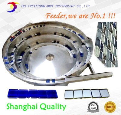 Deposit for crystal glass vibratory bowl feeder/sorter,SUS304 bowl feeder