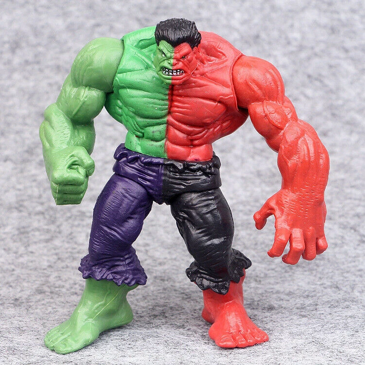 Red and green sales hulk toy