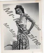 Brunette Lingerie Model 4"x5" Photo Vintage Sexy Cheesecake Risqué Pinup QJ-01