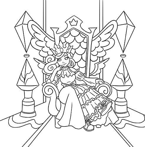 Princess Coloring Book For Kids Ages 4-8 9-12 13 Coloring Books for Kids - Picture 6 of 9