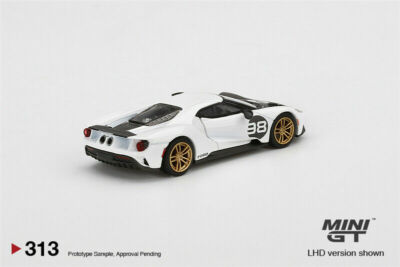 Ford GT ミニカー 1/64 エコブースト MINI GT 1:64 Ford GT 2021 Ken Miles Heritage Edition Car in