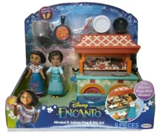 Disney Encanto Mirabel & Julieta Step & Stir Kitchen Playset 9 Pieces Toy - New!