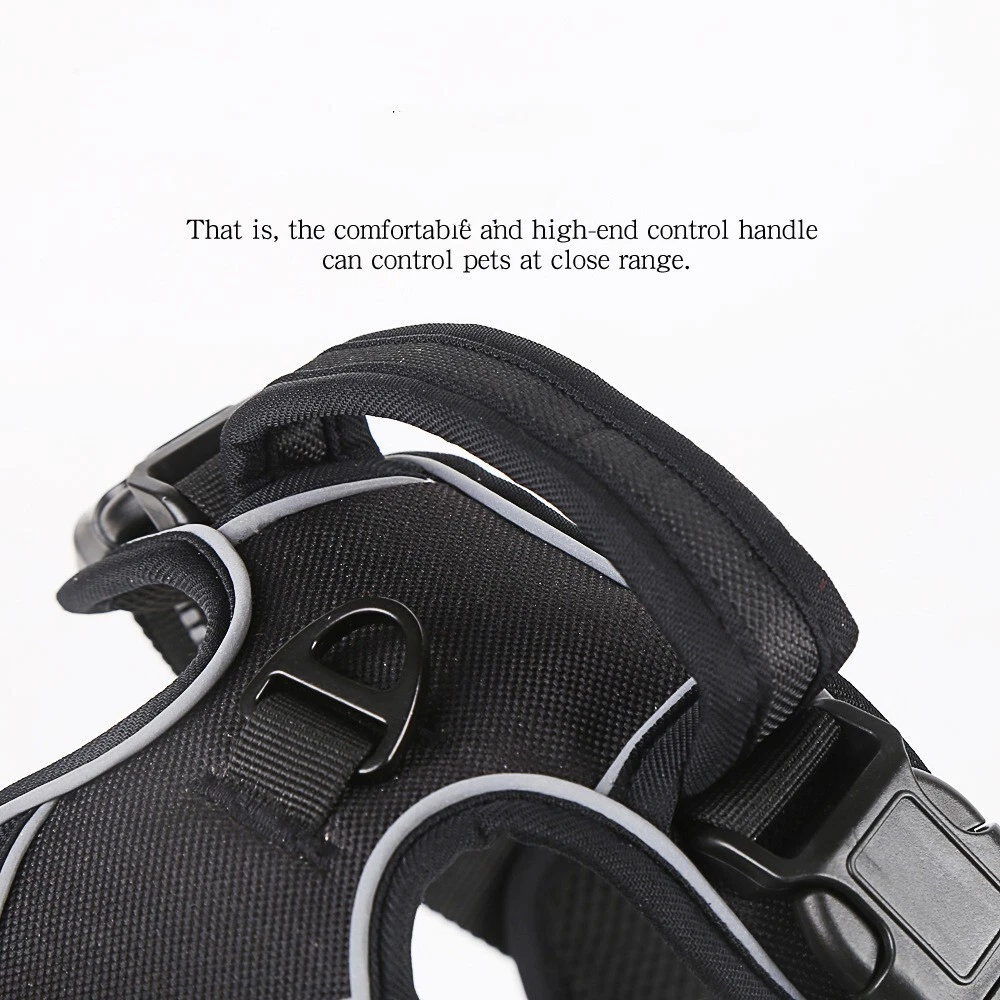 Dog Harness | Dog Harness No Pull Breathable Reflective Pet Harness Vest