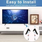No Drilling TV Stand Non-slip Base Stand TV stand legs for TCL/Roku