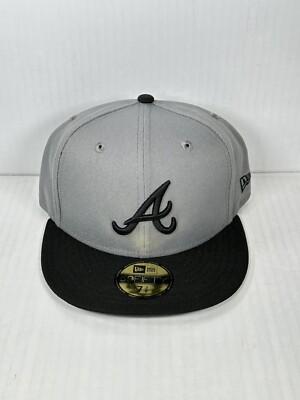 帽子 NEW ERA 59FIFTY ATLANTA BRAVES 7 3/8 Atlanta Braves Hat New Era Fitted 7 3/8 59Fifty Cap Blue Baseball