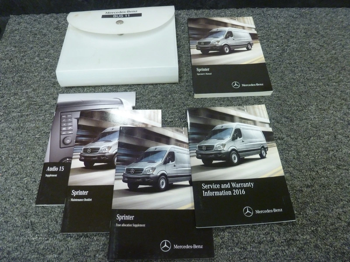 Mercedes sprinter sales 2015 manual