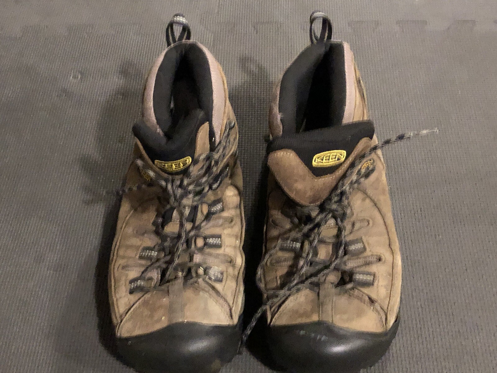 Keen Uomo Targhee II Mid Impermeabili Escursionismo Larghi Stivaletti 1012126 Marrone Taglia 13