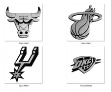 NBA 3D Automotive Team Heavy Chromed Metal Emblem Team ProMark Select Team Below