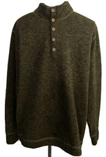 Weatherproof  Vintage quarter button sweater. size XXL across chest 27 “ L31”