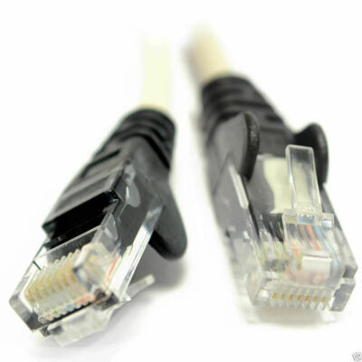 0.5m Netzwerk Katze 5E Cca Crossover Connect Kabel / Link Zwei St.Together [