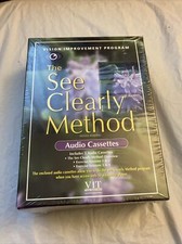 Vision Improvement Program The See Clearly Method Audio Cassettes Exercises 1-4