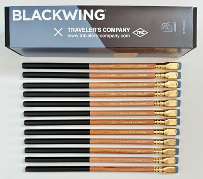 BLACKWING x Traveler's Company Factory *FULL BOX* 12 PENCILS LIMITED EDITION