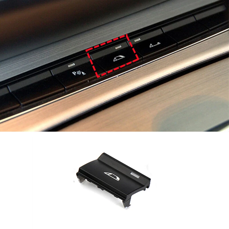Matte Black ABS Car Convertible Lid Close Button Change For BMW Z4 E89 14 15 16 - Image 2 of 4