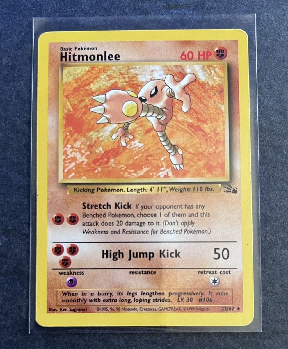 Pokemon Hitmonchan, Hitmonlee & Hitmontop Card Lot - 21 Different