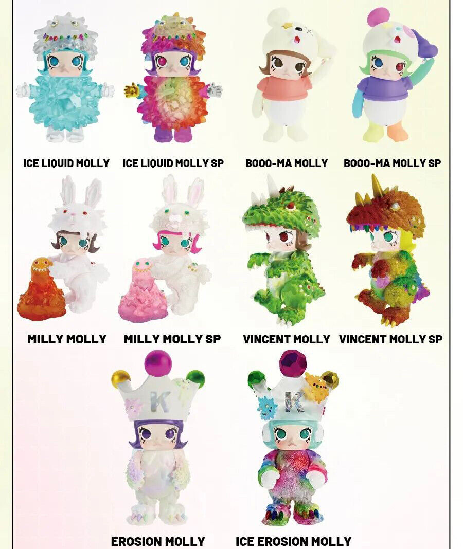 POP MART Molly X INSTINCTOY Erosion Custume Series Confirmed POP MART Molly X INSTINCTOY Erosion Custume Series Confirmed
