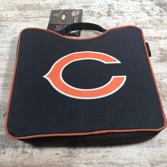 NFL Chicago Bears STADIUM SEAT CUSHION w/ Handle Padded Bleacher Pad